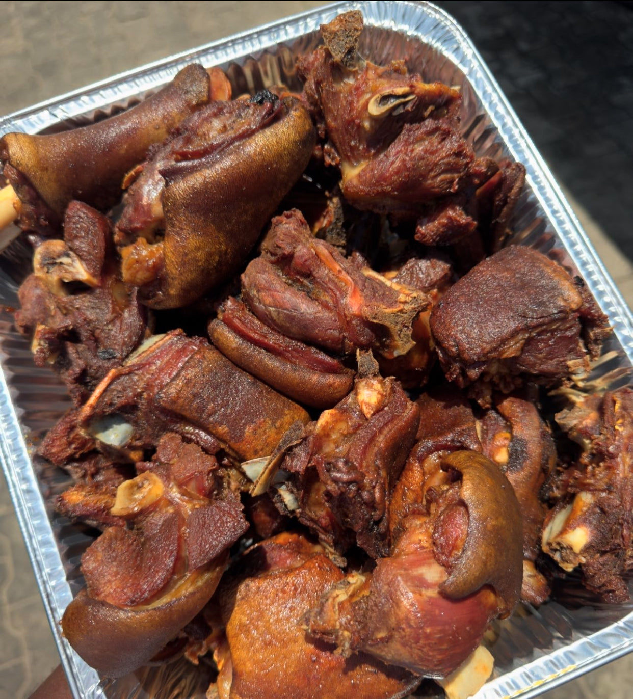 Fried Goat Meat (1000g)