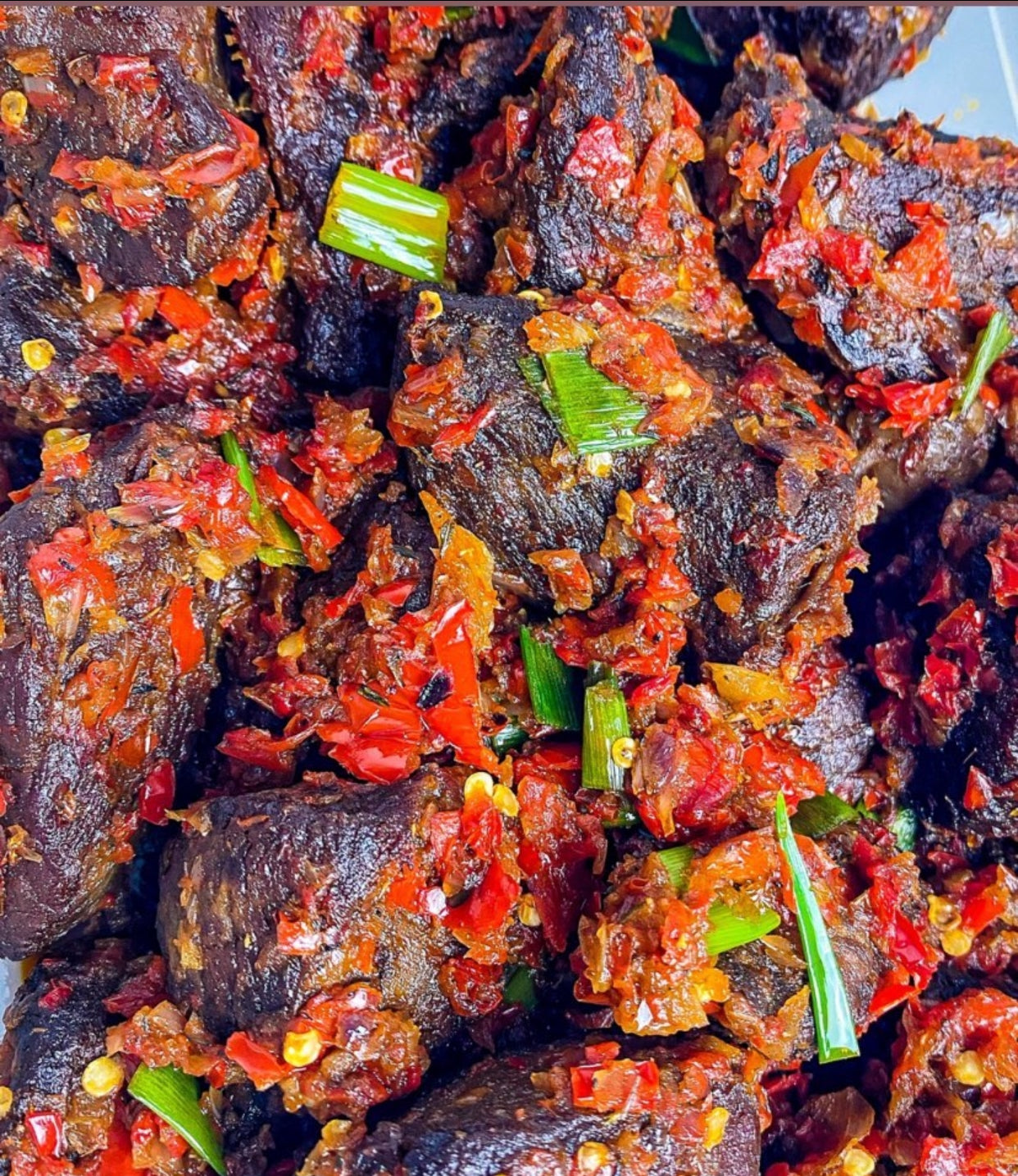 Fried Pepper Beef (500g)